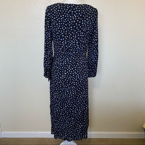 Sanctuary Niki Long-Sleeve Dot Print Midi Dress 2 - Picture 10 of 13